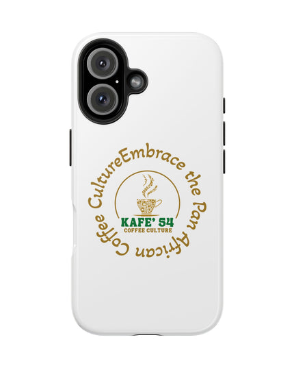 Coffee Culture Tough Phone Case KAFE 54 Embrace Design
