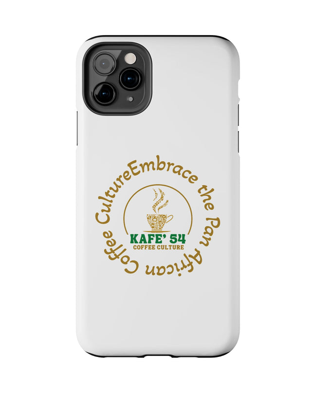 Coffee Culture Tough Phone Case KAFE 54 Embrace Design