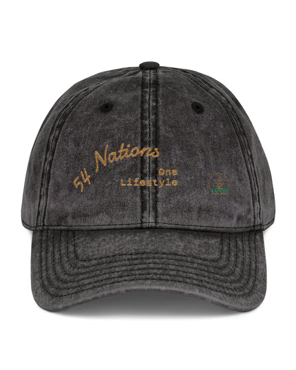 Vintage Embroidered Baseball Cap