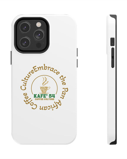 Coffee Culture Tough Phone Case KAFE 54 Embrace Design