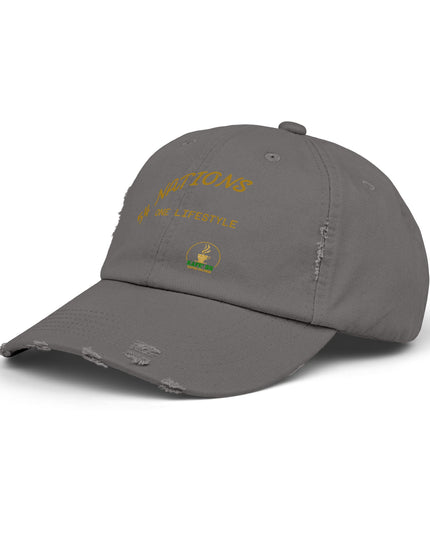 Distressed Coffee Club Cap