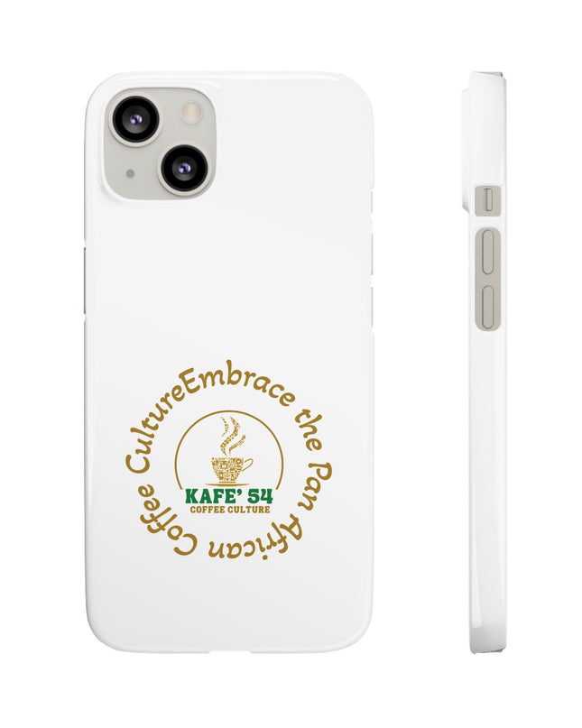 Coffee Culture Snap Phone Case KAFE' 54 Embrace the Vibe