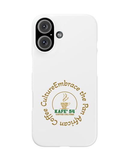 Coffee Culture Snap Phone Case KAFE' 54 Embrace the Vibe