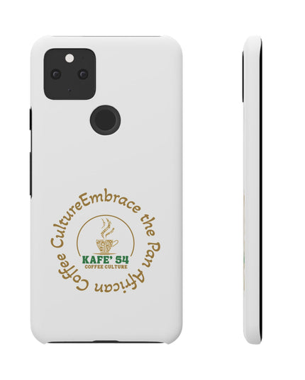 Coffee Culture Snap Phone Case KAFE' 54 Embrace the Vibe