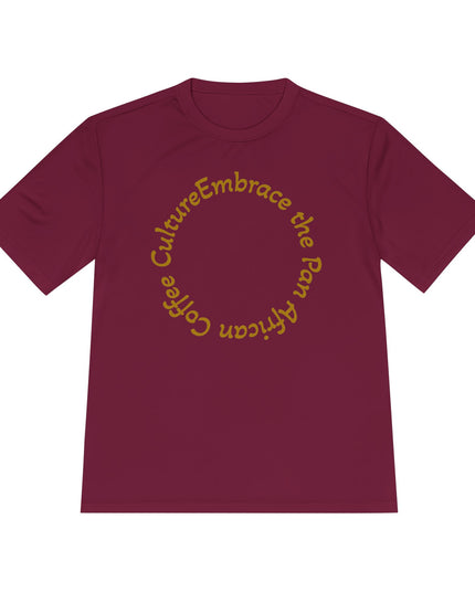 Coffee Culture Embrace Unisex Moisture Wicking T-shirt
