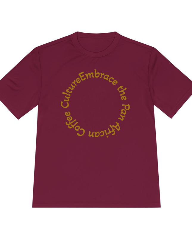Coffee Culture Embrace Unisex Moisture Wicking T-shirt