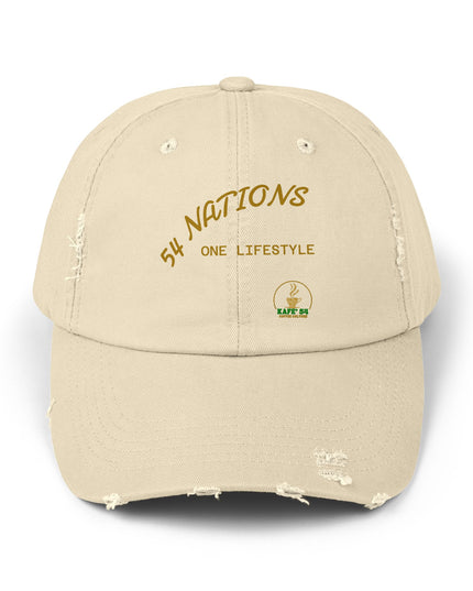 Distressed Coffee Club Cap