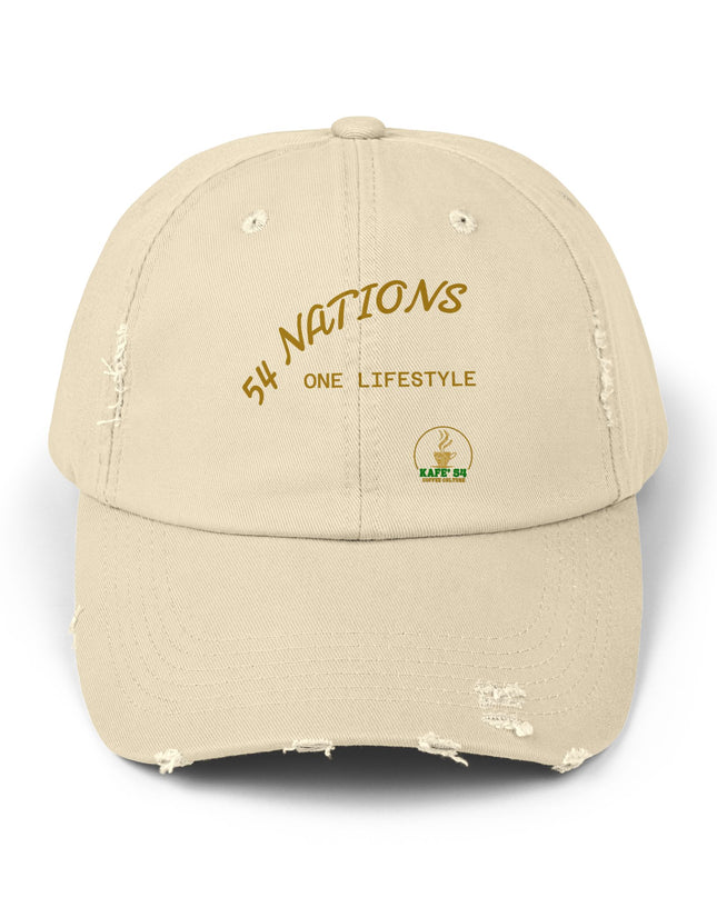 Distressed Coffee Club Cap