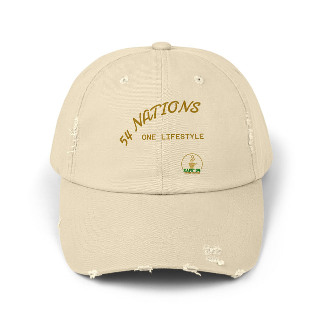 Distressed Coffee Club Cap