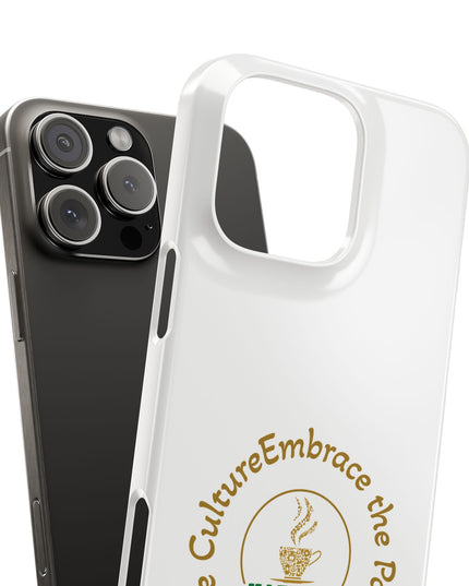 Coffee Culture Snap Phone Case KAFE' 54 Embrace the Vibe
