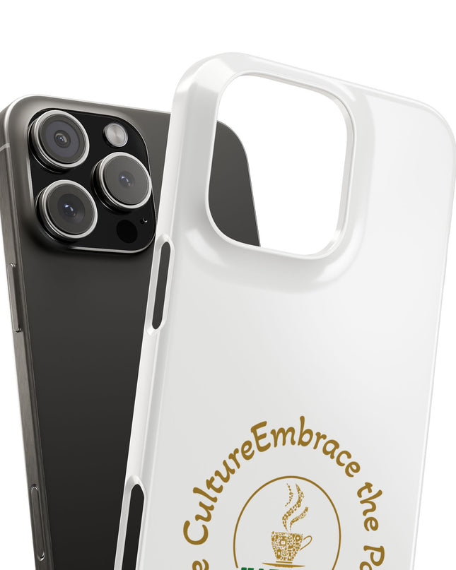 Coffee Culture Snap Phone Case KAFE' 54 Embrace the Vibe