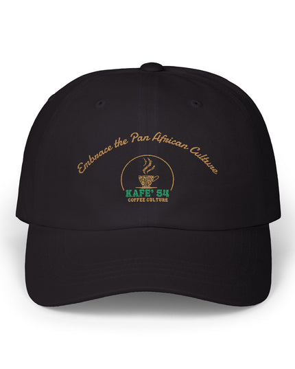Kafe' 54 Dad Cap — "Embrace the Pan African Culture" Embroidered Hat