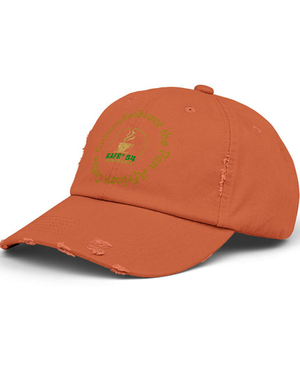 Distressed Coffee Club Cap