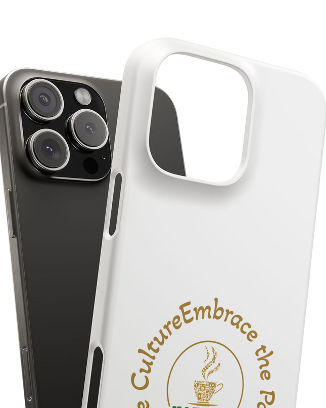 Coffee Culture Snap Phone Case KAFE' 54 Embrace the Vibe