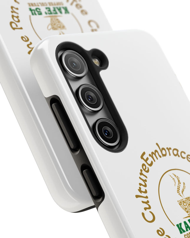 Coffee Culture Tough Phone Case KAFE 54 Embrace Design