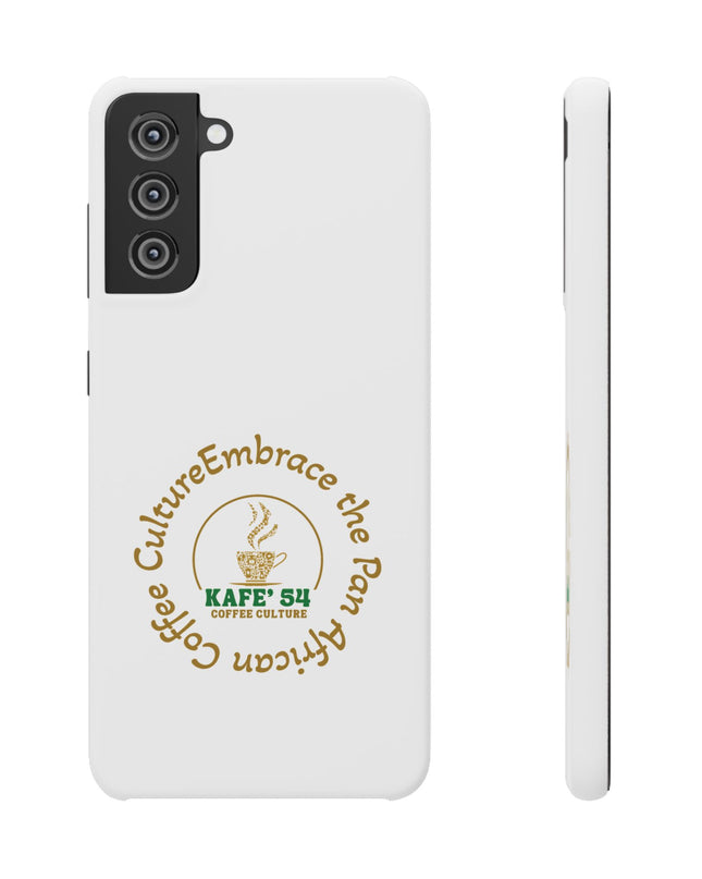 Coffee Culture Snap Phone Case KAFE' 54 Embrace the Vibe