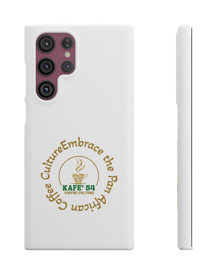 Coffee Culture Snap Phone Case KAFE' 54 Embrace the Vibe