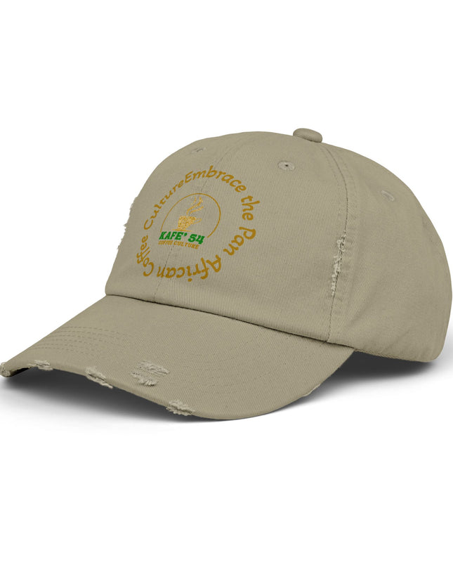 Distressed Coffee Club Cap
