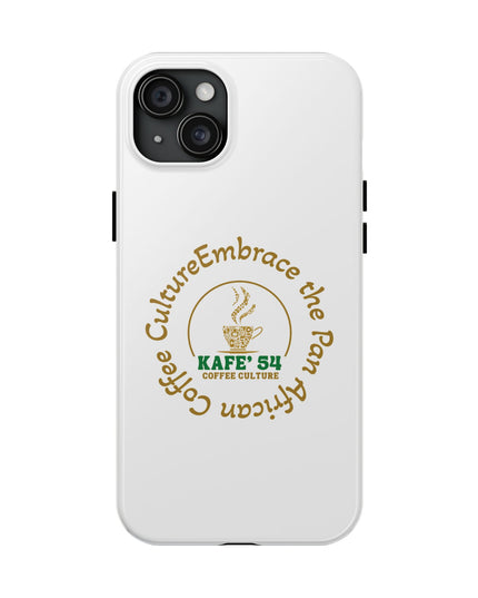 Coffee Culture Tough Phone Case KAFE 54 Embrace Design