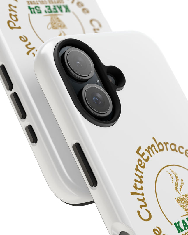 Coffee Culture Tough Phone Case KAFE 54 Embrace Design