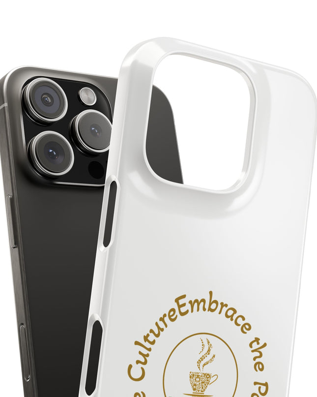 Coffee Culture Snap Phone Case KAFE' 54 Embrace the Vibe