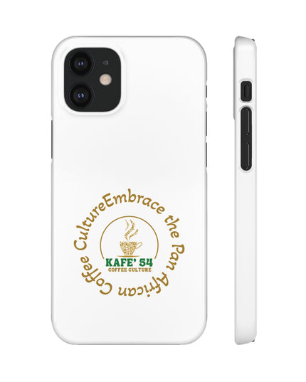Coffee Culture Snap Phone Case KAFE' 54 Embrace the Vibe