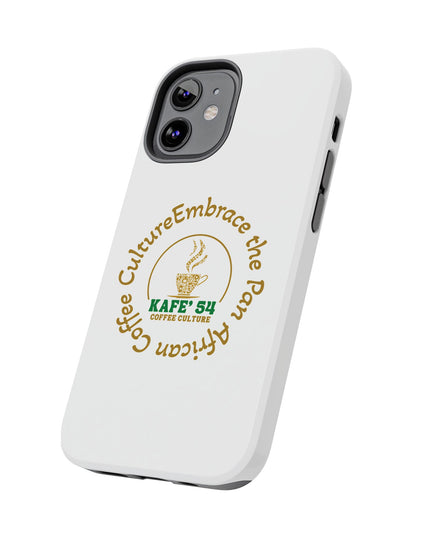 Coffee Culture Tough Phone Case KAFE 54 Embrace Design