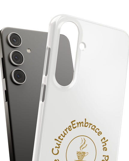 Coffee Culture Snap Phone Case KAFE' 54 Embrace the Vibe