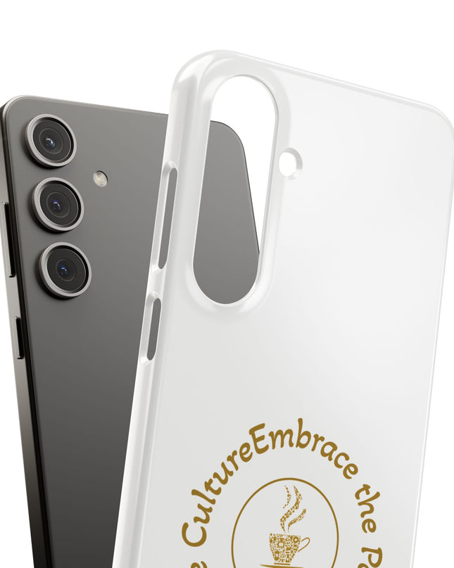 Coffee Culture Snap Phone Case KAFE' 54 Embrace the Vibe