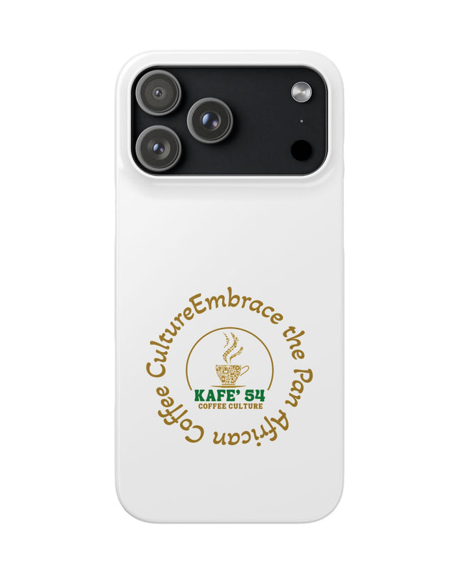 Coffee Culture Snap Phone Case KAFE' 54 Embrace the Vibe