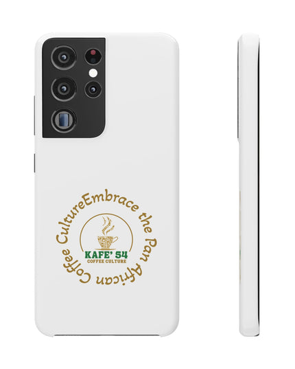 Coffee Culture Snap Phone Case KAFE' 54 Embrace the Vibe