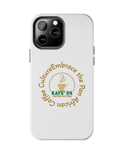 Coffee Culture Tough Phone Case KAFE 54 Embrace Design