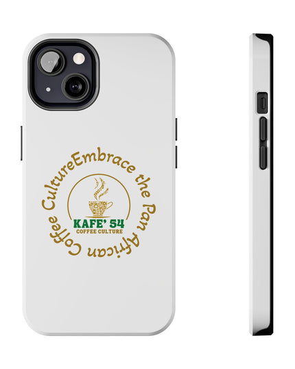 Coffee Culture Tough Phone Case KAFE 54 Embrace Design