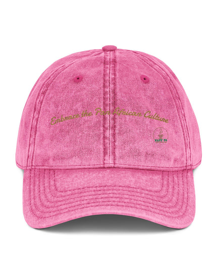 Embrace Vintage Embroidered Baseball Cap