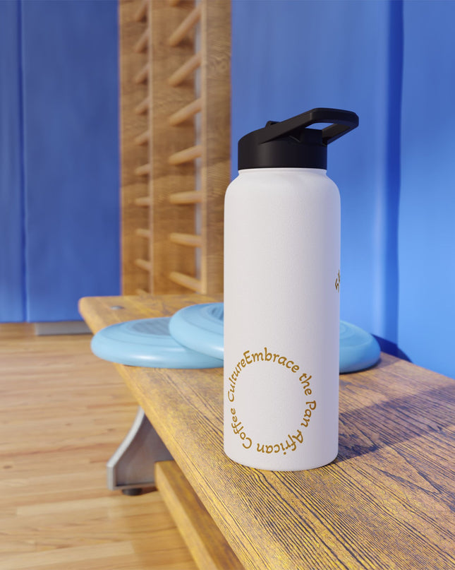 Coffee Culture Stainless Steel Water Bottle