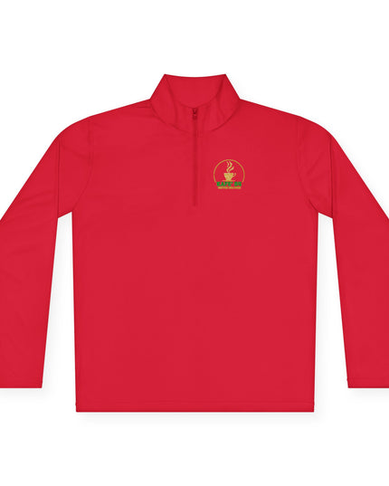 Quarter-Zip Pullover K54 Logo 54 Nations Back Design