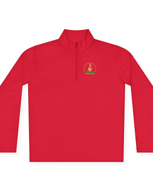 Quarter-Zip Pullover K54 Logo 54 Nations Back Design