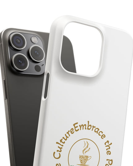 Coffee Culture Snap Phone Case KAFE' 54 Embrace the Vibe