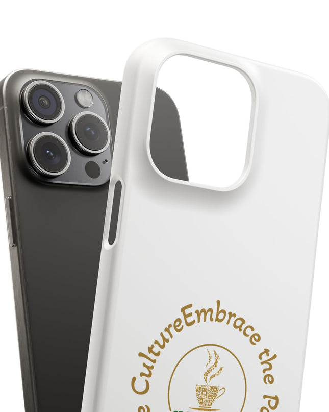 Coffee Culture Snap Phone Case KAFE' 54 Embrace the Vibe