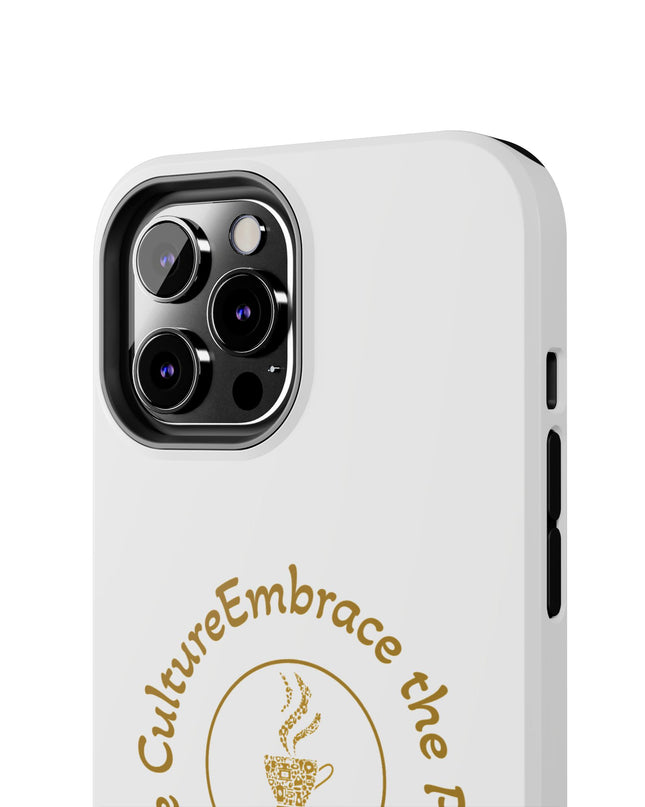 Coffee Culture Tough Phone Case KAFE 54 Embrace Design