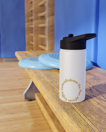 Coffee Culture Stainless Steel Water Bottle