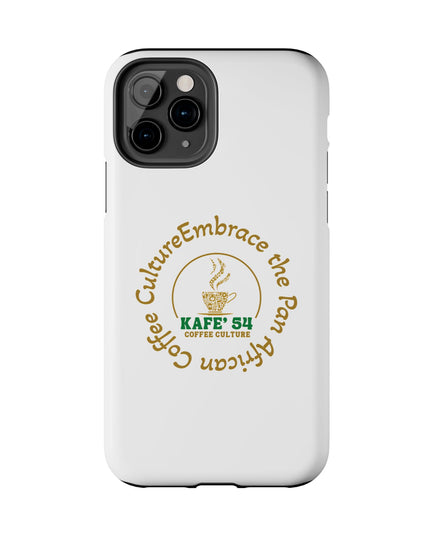 Coffee Culture Tough Phone Case KAFE 54 Embrace Design