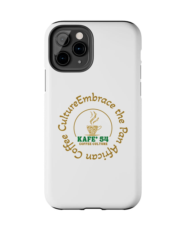 Coffee Culture Tough Phone Case KAFE 54 Embrace Design