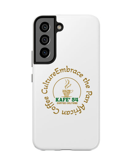 Coffee Culture Tough Phone Case KAFE 54 Embrace Design