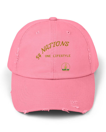 Distressed Coffee Club Cap