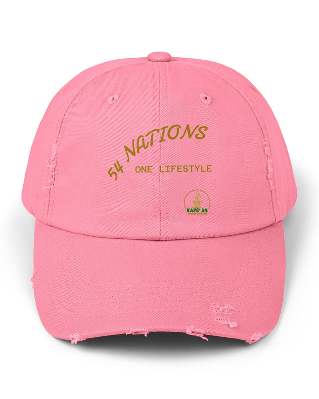 Distressed Coffee Club Cap