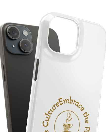 Coffee Culture Snap Phone Case KAFE' 54 Embrace the Vibe