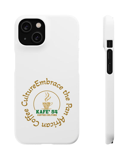 Coffee Culture Snap Phone Case KAFE' 54 Embrace the Vibe