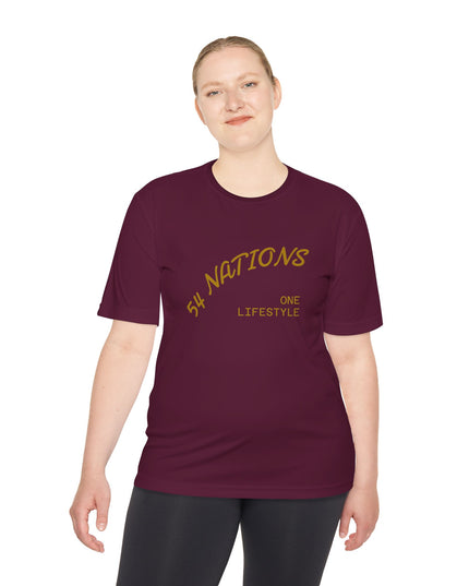 Coffee Culture 54 Nations Unisex Moisture Wicking T-shirt