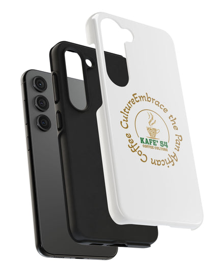 Coffee Culture Tough Phone Case KAFE 54 Embrace Design